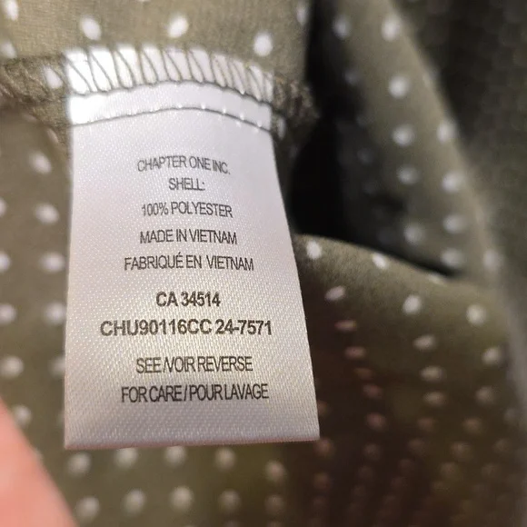 Tamara H. Green W/ White Polka Dot Blouse Womens Size Medium (Virginia #17) - Picture 6 of 6